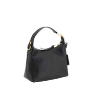 Sac à main Versace en cuir de veau noir Bos Taurus