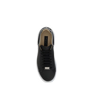 Philipp Plein Black Low Top Sneakers