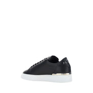 Philipp Plein Black Low Top Sneakers