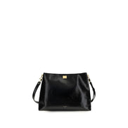 Sac à bandoulière Dolce & Gabbana en cuir de veau noir Bos Taurus