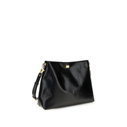 Sac à bandoulière Dolce & Gabbana en cuir de veau noir Bos Taurus