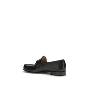 Mocassins à enfiler Valentino Garavani en cuir de veau noir