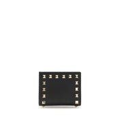 Valentino Garavani Black Leather Wallet