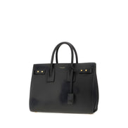 Sac à main Saint Laurent Sac De Jour en cuir de veau noir