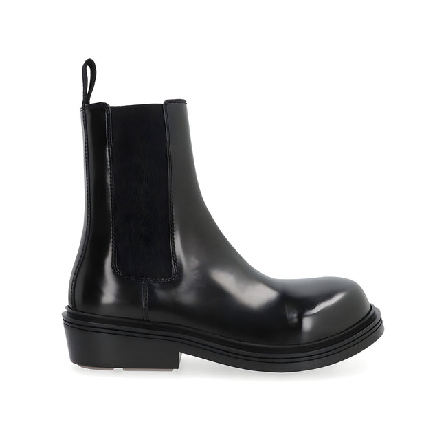Bottega Veneta Black Chelsea Boots