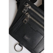 Dolce & Gabbana Black Logo Belt Bag