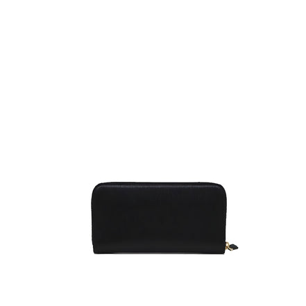 Portefeuille Prada en cuir de veau noir