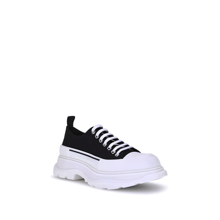 Baskets Chunky Alexander McQueen en Toile Noire