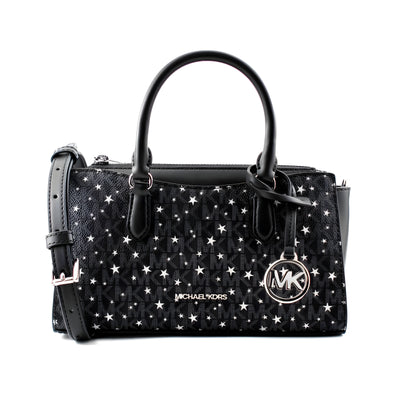 Michael Kors Black Canvas Handbag