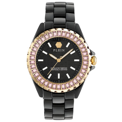 Montre Philipp Plein en céramique noire