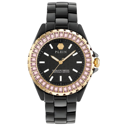 Montre Philipp Plein en céramique noire
