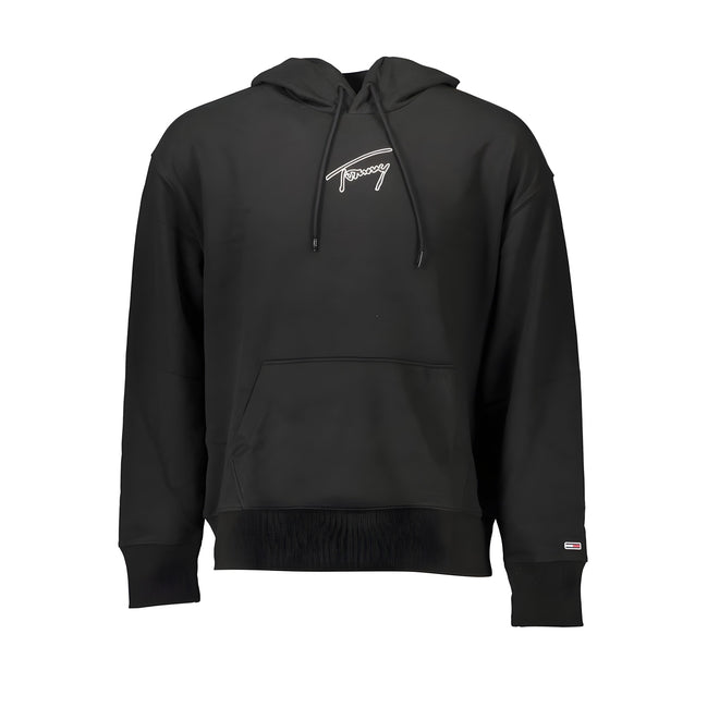 Pull homme Tommy Hilfiger en coton noir