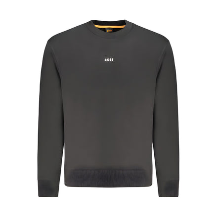 Hugo Boss Black Cotton Sweatshirt