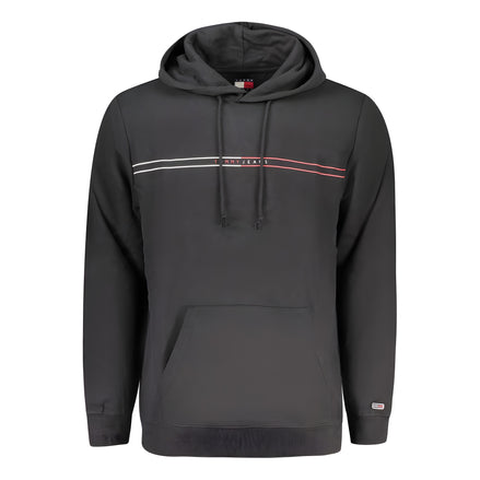 Tommy Hilfiger « Sweat à Capuche Homme en Coton Noir »