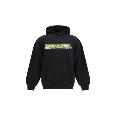 Sweat-shirt Balenciaga en coton noir