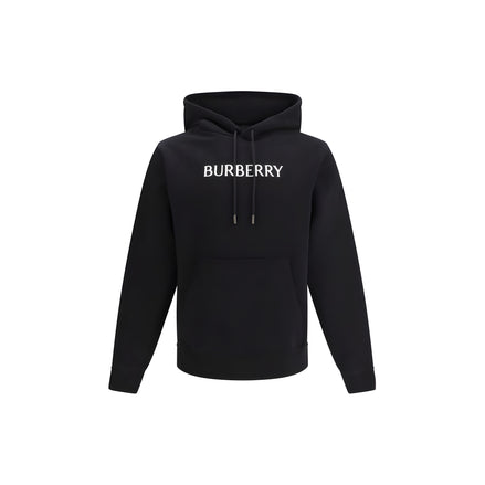 Sweat-shirt en coton noir Burberry