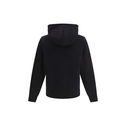 Sweat-shirt en coton noir Burberry