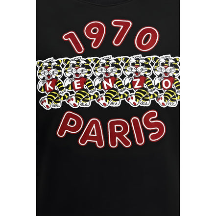Sweat-shirt Kenzo en coton noir