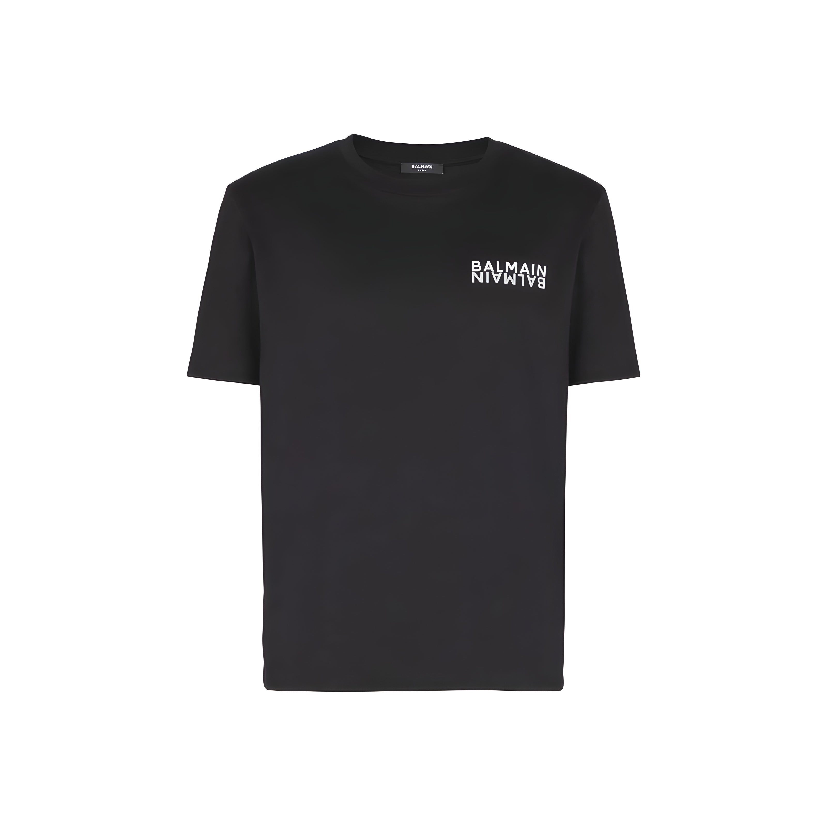 T-shirt Balmain en coton noir