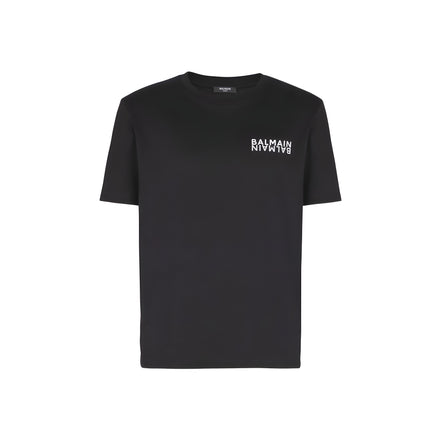 T-shirt Balmain en coton noir