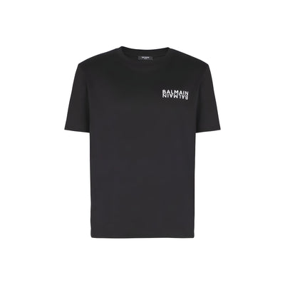 T-shirt Balmain en coton noir