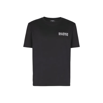 T-shirt Balmain en coton noir