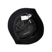 Dolce & Gabbana Black Cotton Wide Brim Bucket Hat