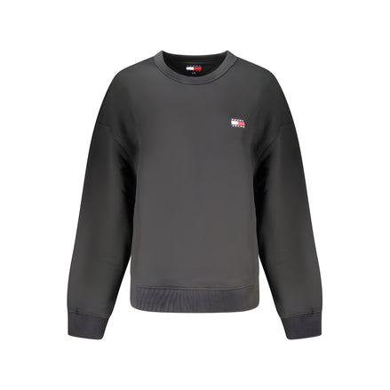 Tommy Hilfiger Black Cotton Sweatshirt