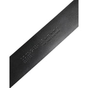 Dolce & Gabbana Black Exotic Leather DG Logo Buckle Belt