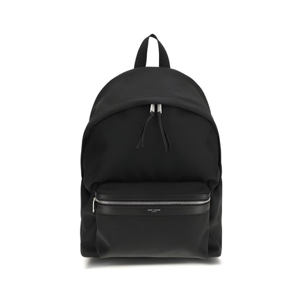 Sac à dos Saint Laurent en nylon noir