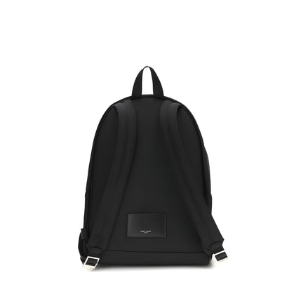 Sac à dos Saint Laurent en nylon noir