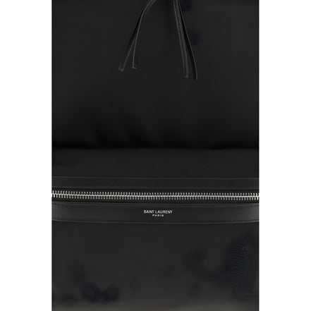 Sac à dos Saint Laurent en nylon noir