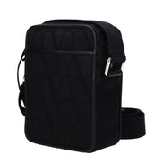 Sac bandoulière Valentino Garavani en tissu noir