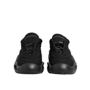 Dolce & Gabbana Black Lace Up Wave Low Top Sneakers