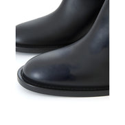 Bottines Burberry en cuir noir
