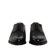 Chaussures habillées de ville Dolce & Gabbana en cuir noir de type Derby Richelieu à lacets
