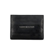 Portefeuille homme en cuir noir Tommy Hilfiger