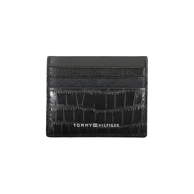 Tommy Hilfiger Black Leather Wallet