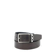 Ceinture en cuir de veau noir Bos Taurus Ferragamo