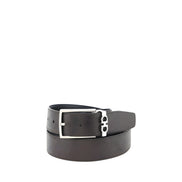 Ceinture en cuir de veau noir Bos Taurus Ferragamo