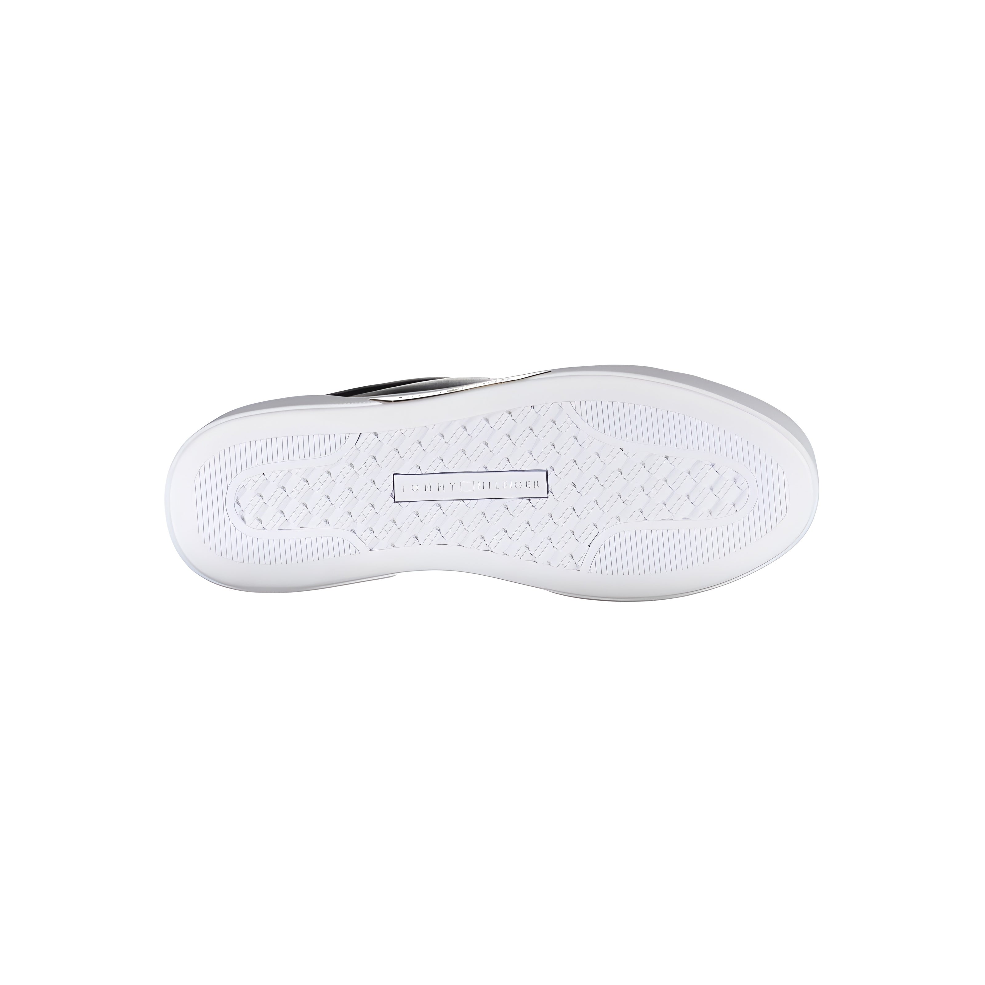 Baskets Tommy Hilfiger en cuir noir pour femme