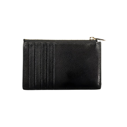 Portefeuille en cuir noir pour femme Furla