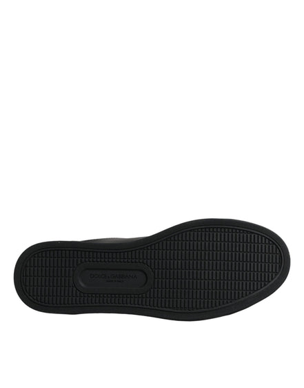 Dolce & Gabbana Black London Sacred Heart Sneakers