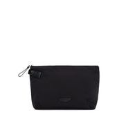 Pochette Bottega Veneta en nylon noir