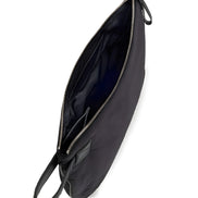 Pochette Bottega Veneta en nylon noir