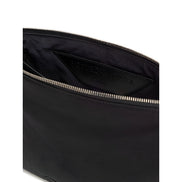 Pochette Bottega Veneta en nylon noir