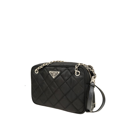 Sac bandoulière Prada en nylon noir
