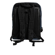 Sac à dos scolaire Dolce & Gabbana en nylon noir avec logo DG