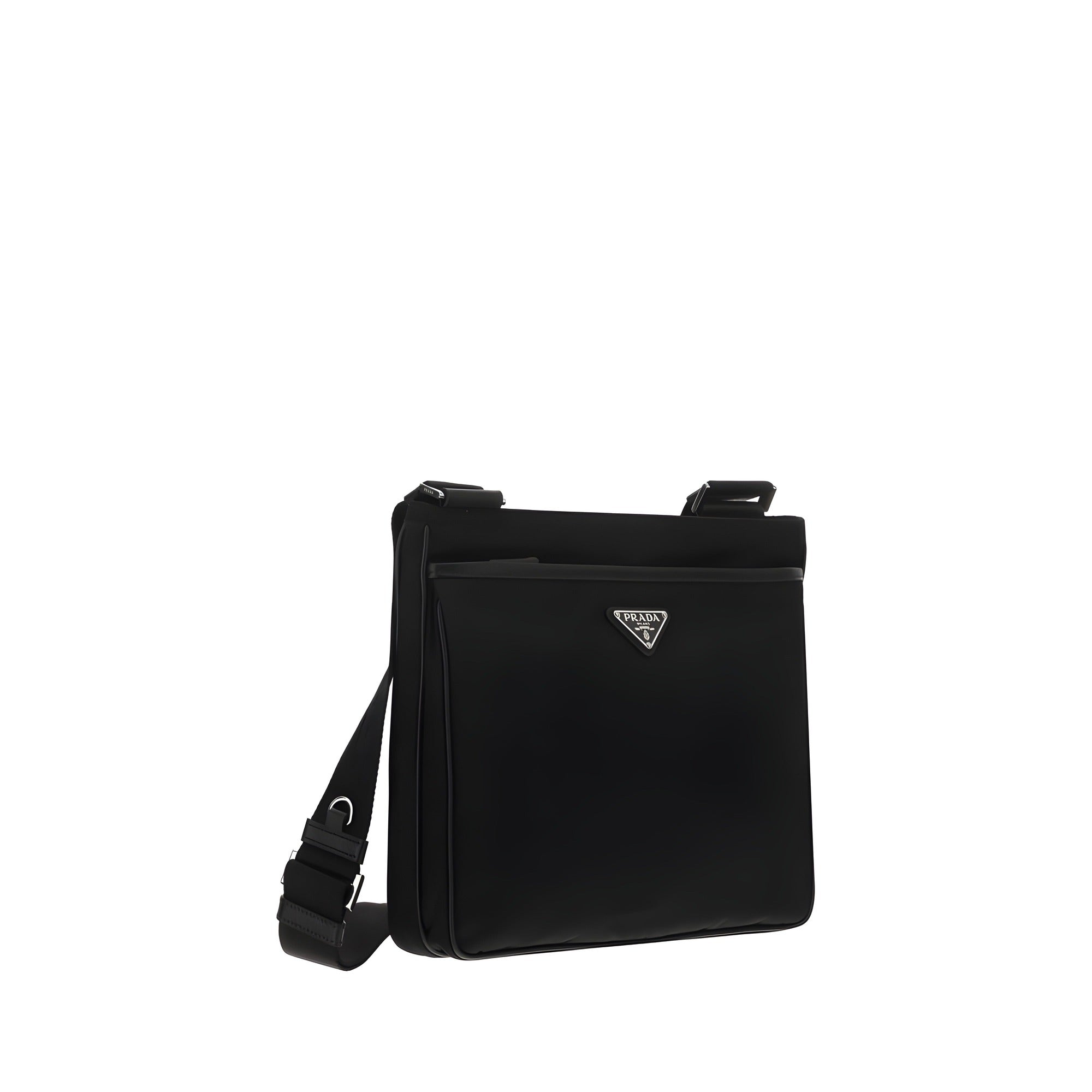 Sac bandoulière Prada en nylon noir