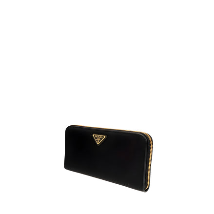 Portefeuille Prada en nylon noir